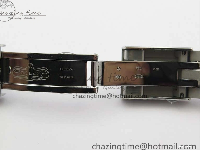 0416 Yacht-Master 116655 ARF SS Custom Made Black Ceramic Bezel on Oysterflex Rubber Strap A HighPerformance 3064